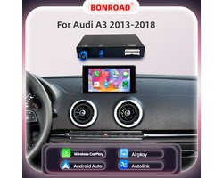 Carplay Android Auto Module Draadloos - MIB Voor Audi A3 Q2 2013-2018 - Bluetooth GPS Navigatie - Autoradio Accessoire