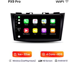 Carplay / android auto radio Suzuki Swift 2011-2017