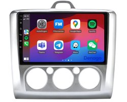 CarPlay autoradio geschikt voor Ford Focus | 2005 t/m 2010 | Android 13 | Draadloos Apple CarPlay & Android Auto | 2GB + 32GB | QuadCore processor | Denago DNG-A84 | 2025 model | 2005 2006 2007 2008 2009 2010 | Bluetooth & Wifi