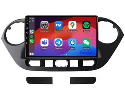 CarPlay autoradio geschikt voor Hyundai i10 | 2014 t/m 2017 | Android 13 | Draadloos Apple CarPlay & Android Auto | 2GB + 32GB | QuadCore processor | Denago DNG-A16 | 2025 model | 2014 2015 2016 2017 | Bluetooth & Wifi