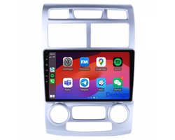 CarPlay autoradio geschikt voor Kia Sportage | 2004 t/m 2010 | Android 13 | Draadloos Apple CarPlay & Android Auto | 2GB + 32GB | QuadCore processor | Denago DNG-A212 | 2025 model | 2004 2005 2006 2007 2008 2009 2010 | Bluetooth & Wifi