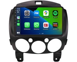 CarPlay autoradio geschikt voor Mazda 2 | 2008 t/m 2014 | Android 13 | Draadloos Apple CarPlay & Android Auto | 2GB + 32GB | 8-Core processor | Davilon | 2025 model | 2008 2009 2010 2011 2012 2013 2014 | Bluetooth & Wifi
