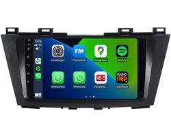 CarPlay autoradio geschikt voor Mazda 5 | 2010 t/m 2015 | Android 13 | Draadloos Apple CarPlay & Android Auto | 2GB + 32GB | 8-Core processor | Davilon | 2025 model | 2010 2011 2012 2013 2014 2015 | Bluetooth & Wifi