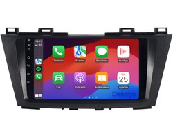 CarPlay autoradio geschikt voor Mazda 5 | 2010 t/m 2015 | Android 13 | Draadloos Apple CarPlay & Android Auto | 9 inch scherm | 2GB + 32GB | QuadCore processor | Denago DNG-A321 | 2025 model | 2010 2011 2012 2013 2014 2015 | Bluetooth & Wifi