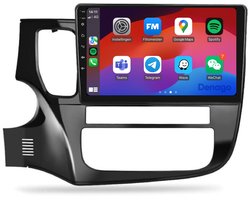 CarPlay autoradio geschikt voor Mitsubishi Outlander 2012 t/m 2019 | 10 inch | Android 13 | Draadloos Apple CarPlay & Android Auto | 2GB + 32GB | QuadCore processor | Denago DNG-A124 | 2025 model | 2012 2013 2014 2015 2016 2017 2018 2019 | Bluetooth