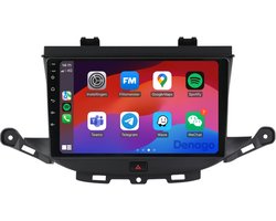 CarPlay autoradio geschikt voor Opel Astra K | 2015 t/m 2021 | Android 13 | Draadloos Apple CarPlay & Android Auto | 9 inch scherm | 2GB + 32GB | QuadCore processor | Denago DNG-A332 | 2025 model | 2015 2016 2017 2018 2019 2020 2021 | Bluetooth & Wif