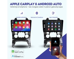 CarPlay autoradio geschikt voor Peugeot 3008 (2009 t/m 2016) | 9 inch | Android 13 | Draadloos Apple CarPlay & Android Auto | 2GB + 32GB | QuadCore processor | Denago DNG-A126 | 2025 model | 2009 2010 2011 2012 2013 2014 2015 2016 | Bluetooth & Wifi
