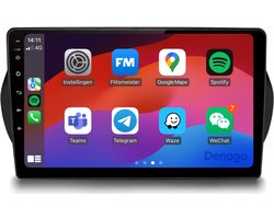 CarPlay autoradio geschikt voor Peugeot Bipper (2008–2019) | 9 inch | Android 13 | Draadloos Apple CarPlay & Android Auto | 2GB + 32GB | Denago DNG-A57 | 2025 model | 2008 2009 2010 2011 2012 2013 2014 2015 2016 2017 2018 2019 | Bluetooth & Wifi