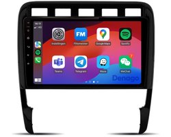 CarPlay autoradio geschikt voor Porsche Cayenne | 2002 t/m 2010 | Android 13 | Draadloos Apple CarPlay & Android Auto | 2GB + 32GB | QuadCore processor | Denago DNG-A208 | 2025 model | 2002 2003 2004 2005 2006 2007 2008 2009 2010 | Bluetooth & Wifi