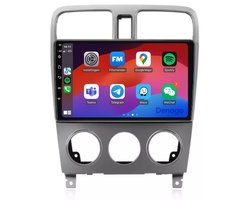 CarPlay autoradio geschikt voor Subaru Forester SG (2002 t/m 2008) | 9 inch | Android 13 | Draadloos Apple CarPlay & Android Auto | 2GB + 32GB | QuadCore processor | Denago DNG-A139 | 2025 model | 2002 2003 2004 2005 2006 2007 2008 | Bluetooth & Wifi