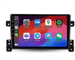CarPlay autoradio geschikt voor Suzuki Grand Vitara 3 (2006 t/m 2014) | 9 inch | Android 13 | Draadloos Apple CarPlay & Android Auto | 2GB + 32GB | QuadCore processor | Denago DNG-A171 | 2025 model | 2006 2007 2008 2009 2010 2011 2012 2013 2014 | Blu