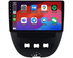 CarPlay autoradio geschikt voor Toyota Aygo | 2005 t/m 2013 | Android 13 | Draadloos Apple CarPlay & Android Auto | 2GB + 32GB | QuadCore processor | Denago DNG-A01 | 2025 model | 2005 2006 2007 2008 2009 2010 2011 2012 2013 | Bluetooth & Wifi