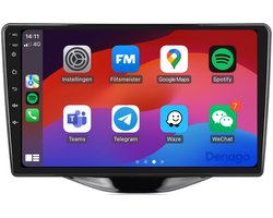 CarPlay autoradio geschikt voor Toyota Aygo | 2015 t/m 2021 | Android 13 | Draadloos Apple CarPlay & Android Auto | 2GB + 32GB | QuadCore processor | Denago DNG-A56 | 2025 model | 2015 2016 2017 2018 2019 2020 2021 | Bluetooth & Wifi
