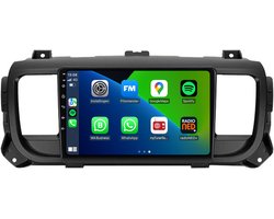Carplay autoradio geschikt voor Toyota Proace | 2016 t/m 2023 | Android 13 | Draadloos Apple Carplay & Android Auto | 2GB + 32GB | 8-Core processor | Davilon | 2025 model | 2016 2017 2018 2019 2020 2021 2022 2023 | Bluetooth & Wifi