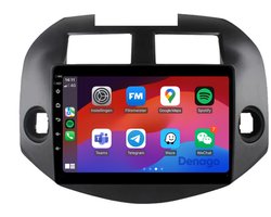 CarPlay autoradio geschikt voor Toyota RAV4 | 2007 t/m 2012 | Android 13 | Draadloos Apple CarPlay & Android Auto | 2GB + 32GB | QuadCore processor | Denago DNG-A314 | 2025 model | 2007 2008 2009 2010 2011 2012 | Bluetooth & Wifi | 10 inch scherm