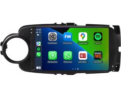 CarPlay autoradio geschikt voor Toyota Yaris | 2011 t/m 2019 | Android 13 | 9 inch | Draadloos Apple CarPlay & Android Auto | 2GB + 32GB | 8-Core processor | Davilon | 2025 model | 2011 2012 2013 2014 2015 2016 2017 2018 2019 | Bluetooth & Wifi