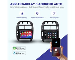 CarPlay autoradio geschikt voor Volkswagen Polo | 2002 t/m 2009 | Android 13 | Draadloos Apple CarPlay & Android Auto | 2GB + 32GB | QuadCore processor | Denago DNG-A239 | 2025 model | 2002 2003 2004 2005 2006 2007 2008 2009 | Bluetooth & Wifi