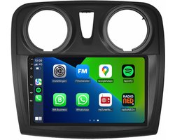 Carplay autoradio voor Dacia Sandero | 2013 t/m 2020 | Android 13 | Draadloos Apple Carplay & Android auto | 2GB + 32GB | 8-Core processor | Davilon | 2025 model | 2013 2014 2015 2016 2017 2018 2019 2020 | Bluetooth & Wifi