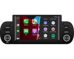 Carplay autoradio voor Fiat Panda | 2012 t/m 2022 | Draadloos Apple Carplay en Android Auto | 2GB + 32GB | Denago | Bluetooth & Wifi