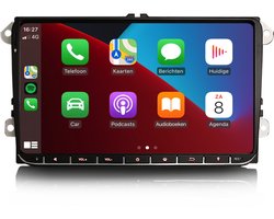 Carplay autoradio voor geschikt Volkswagen Polo 6R | 2009 t/m 2014 | Android 13 | Draadloos Apple Carplay & Android Auto | 4GB + 64GB | 8-Core processor | Cartronix | 2025 model | 2009 2010 2011 2012 2013 2014 | Bluetooth & Wifi | Geschikt voor VW