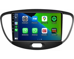 Carplay autoradio voor Hyundai i10 | 2008 t/m 2013 | Android 13 | Draadloos Apple Carplay & Android auto | 2GB + 32GB | 8-Core processor | Davilon | 2025 model | 2008 2009 2010 2011 2012 2013 | Bluetooth & Wifi