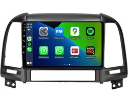 Carplay autoradio voor Hyundai Santa Fe | 2006 t/m 2011 | Android 13 | Draadloos Apple Carplay & Android Auto | 2GB + 32GB | 8-Core processor | Davilon | 2025 model | 2006 2007 2008 2009 2010 2011 | Bluetooth & Wifi