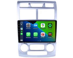 CarPlay autoradio voor Kia Sportage | 2004 t/m 2010 | Zilver | Android 13 | Draadloos Apple Carplay & Android Auto | 2GB + 32GB | 8-Core processor | Davilon | 2025 model | 2004 2005 2006 2007 2008 2009 2010 | Bluetooth & Wifi