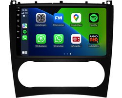 Carplay autoradio voor Mercedes C-Klasse | W203 | CLC W203 | CLK W209 | 2004 t/m 2011 | Android 13 | Draadloos Apple Carplay & Android Auto | 2GB + 32GB | 8-Core processor | Davilon | 2025 model | Bluetooth & Wifi