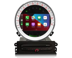 Carplay autoradio voor Mini Cooper R55 | R56 | R57 | R60 | R61 | 2006 t/m 2013 | Android | Draadloos Apple Carplay & Android Auto | 2025 model | 2006 2007 2008 2009 2010 2011 2012 2013 | Bluetooth & Wifi