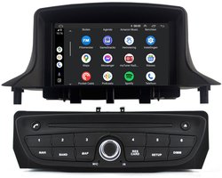 Carplay autoradio voor Renault Megane 3 & Fluence | 2008 t/m 2015 | Android 14 | Draadloos Apple Carplay & Android Auto | 4GB + 64GB | 8-Core processor | Cartronix | 2008 2009 2010 2011 2012 2013 2014 2015 | Bluetooth & Wifi