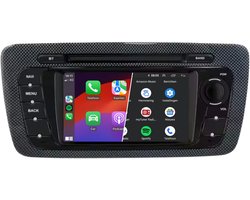 Carplay autoradio voor Seat Ibiza | 2008 t/m 2014 | Android 13 | Draadloos Apple Carplay & Android Auto | 4GB + 64GB | Denago | 2008 2009 2010 2011 2012 2013 2014 | Bluetooth & Wifi