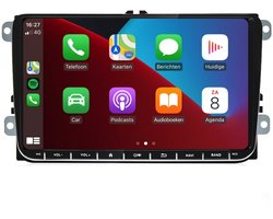 Carplay autoradio voor Skoda Fabia Octavia Rapid Superb Yeti | 2006 t/m 2017 | 9 INCH | Draadloos Apple Carplay en Android Auto | 2GB + 32GB | 4-Core | Denago | 2025 model | Bluetooth & Wifi