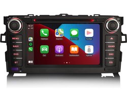Carplay autoradio voor Toyota Auris | 2007 t/m 2012 | Android 13 | Draadloos Apple Carplay & Android Auto | 4GB + 64GB | 8-Core processor | Cartronix | 2025 model | 2007 2008 2009 2010 2011 2012 | Bluetooth & Wifi