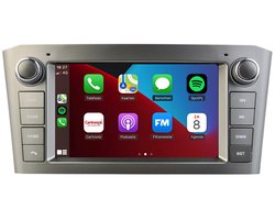 Carplay autoradio voor Toyota Avensis | 2002 t/m 2008 | Android 14 | Draadloos Apple Carplay & Android auto | 2GB + 32GB | 8-Core | Cartronix | 2025 model | 2002 2003 2004 2005 2006 2007 2008 | Bluetooth & Wifi