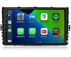 Carplay autoradio voor Volkswagen Polo | 2018 t/m 2021 | Android 13 | Draadloos Apple Carplay & Android Auto | 2GB + 64GB | Davilon | 2025 model | 2018 2019 2020 2021 | Bluetooth & Wifi