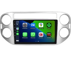 Carplay autoradio voor Volkswagen Tiguan | 2007 t/m 2015 | Android 13 | Draadloos Apple Carplay & Android Auto | 2GB + 32GB | 8-Core processor | Davilon | 2025 model | 2007 2008 2009 2010 2011 2012 2013 2014 2015 | Bluetooth & Wifi