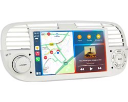 CarPlay geschikt voor Fiat 500 2007-2015 Android 12 Navigatie En Multimediasysteem 2GB RAM 32GB ROM