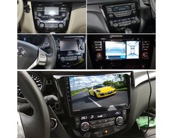 CarPLay geschikt voor Nissan Qashqai Octa Core Android navigatie 2014-2021 CarPlay Bluetooth USB 2+32GB