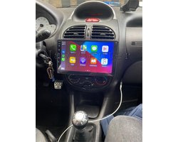 CarPlay geschikt voor Peugeot 206 1998-2008 Android navigatie Bluetooth USB WiFi 2+32GB navigatie en multimediastsyteem
