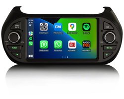 Carplay voor Fiat Fiorino Qubo | 2008 t/m 2020 | Android 12 | Draadloos Apple Carplay & Android auto | 2GB + 32GB | 8-Core processor | 2025 model | 2008 2009 2010 2011 2011 2012 2013 2014 2015 2016 2017 2018 2019 2020 | Bluetooth & Wifi