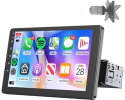 ESSGOO 1 din autoradio - Apple CarPlay en Android Auto - 9 inch HD verstelbaar scherm - USB, AUX en Bluetooth