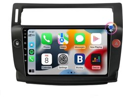 geschikt voor Citroen C4 | 2004 - 2013 | zwart | Carplay & Android auto | 2GB & 32GB | Autoradio met navigatie | Radio scherm | 2004 2005 2006 2007 2008 2009 2010 2011 2012 2013