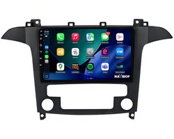 Geschikt voor Ford S-max (2006 t/m 2015) | 9 inch Android 15.0 CarPlay autoradio | Draadloos CarPlay & Android Auto | 2GB RAM + 32GB | Externe microfoon & Achteruitrijcamera (AHD) | Bluetooth & WiFi | NAVIBOP NB-1610 | Bouwjaar 2006 t/m 2015