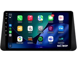 Geschikt voor Nissan Micra (2017 t/m 2021) | 9 inch Android 15.0 CarPlay autoradio | Draadloos CarPlay & Android Auto | 2GB RAM + 32GB | Externe microfoon | Bluetooth & WiFi | NAVIBOP NB-1978 | Bouwjaar 2017 t/m 2021