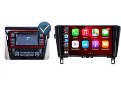 geschikt voor Nissan Qashqai j11 & X-Trail 3 T32 | 2013 - 2018 | Carplay & Android Auto | 2GB & 32GB | Autoradio met navigatie | radio scherm | 2013 2014 2015 2016 2017 2018