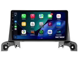 Geschikt voor Peugeot 5008 (2016 t/m 2024) | 10 inch Android 15.0 CarPlay autoradio | Draadloos CarPlay & Android Auto | 2GB RAM + 32GB | Externe microfoon & Achteruitrijcamera (AHD) | Bluetooth & WiFi | NAVIBOP NB-1991 | Bouwjaar 2016 t/m 2024