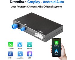 Geschikt voor Peugeot Citroen DS MRN SMEG 2013-2016 Draadloos CarPlay, Android Auto plug-and-play