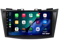 Geschikt voor Suzuki Swift (2011 t/m 2015) | 4+64GB 8-CORE | 9 inch Android 15.0 CarPlay autoradio | Draadloos CarPlay & Android Auto | Externe microfoon & Achteruitrijcamera (AHD) | Bluetooth & WiFi | NAVIBOP NB-4427 | Bouwjaar 2011 t/m 2015