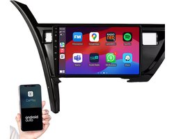 Geschikt voor Toyota Auris (2013 t/m 2016) | 10 inch Android 15.0 CarPlay autoradio | Draadloos CarPlay & Android Auto | 2GB RAM + 32GB | Externe microfoon | Bluetooth & WiFi | NAVIBOP NB-1774 | Bouwjaar 2013 t/m 2016