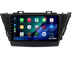 Geschikt voor Toyota Prius Plus (2012 t/m 2017) | 4+64GB 8-CORE | 9 inch Android 15.0 CarPlay autoradio | Draadloos CarPlay & Android Auto | Mic, Camera (AHD) & DAB+ | Bluetooth & WiFi | NAVIBOP NB-4407 | Bouwjaar 2012 t/m 2017